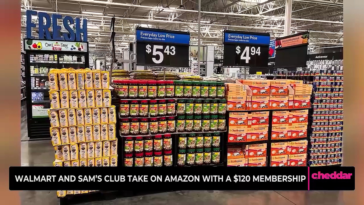 Walmart and Sam’s Club take on Amazon with a $120 membership