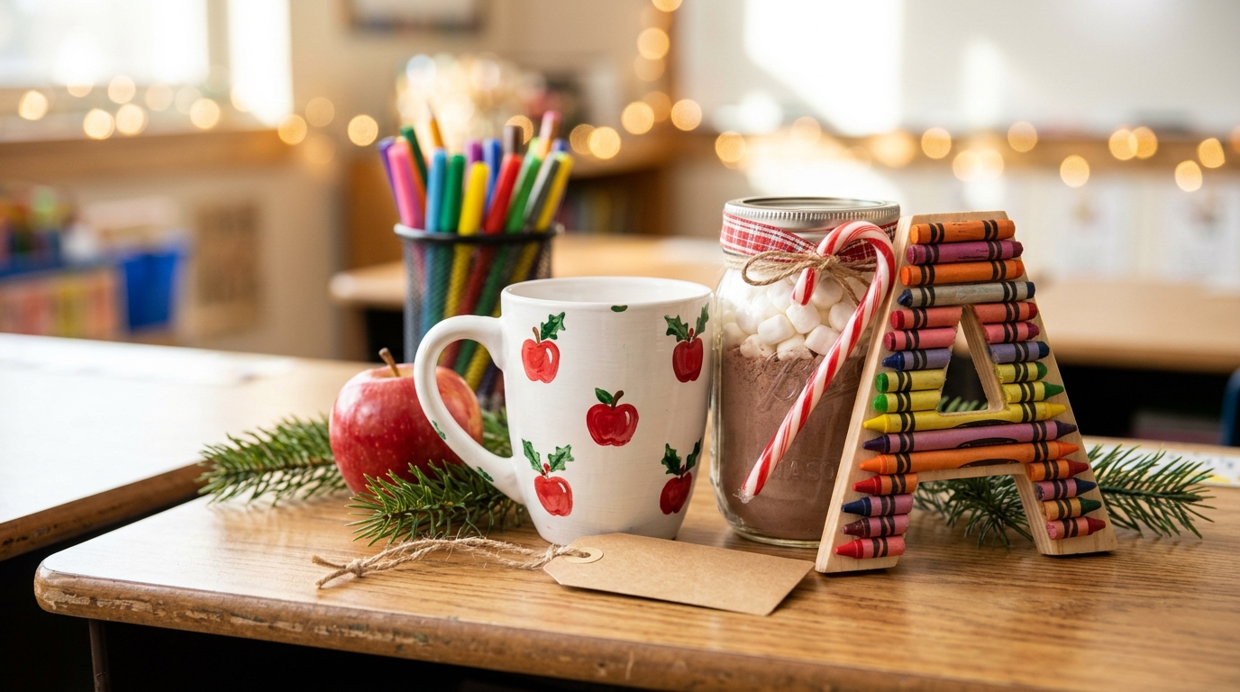 DIY teacher Christmas gifts: 13 sweet ideas kids can make for under ...