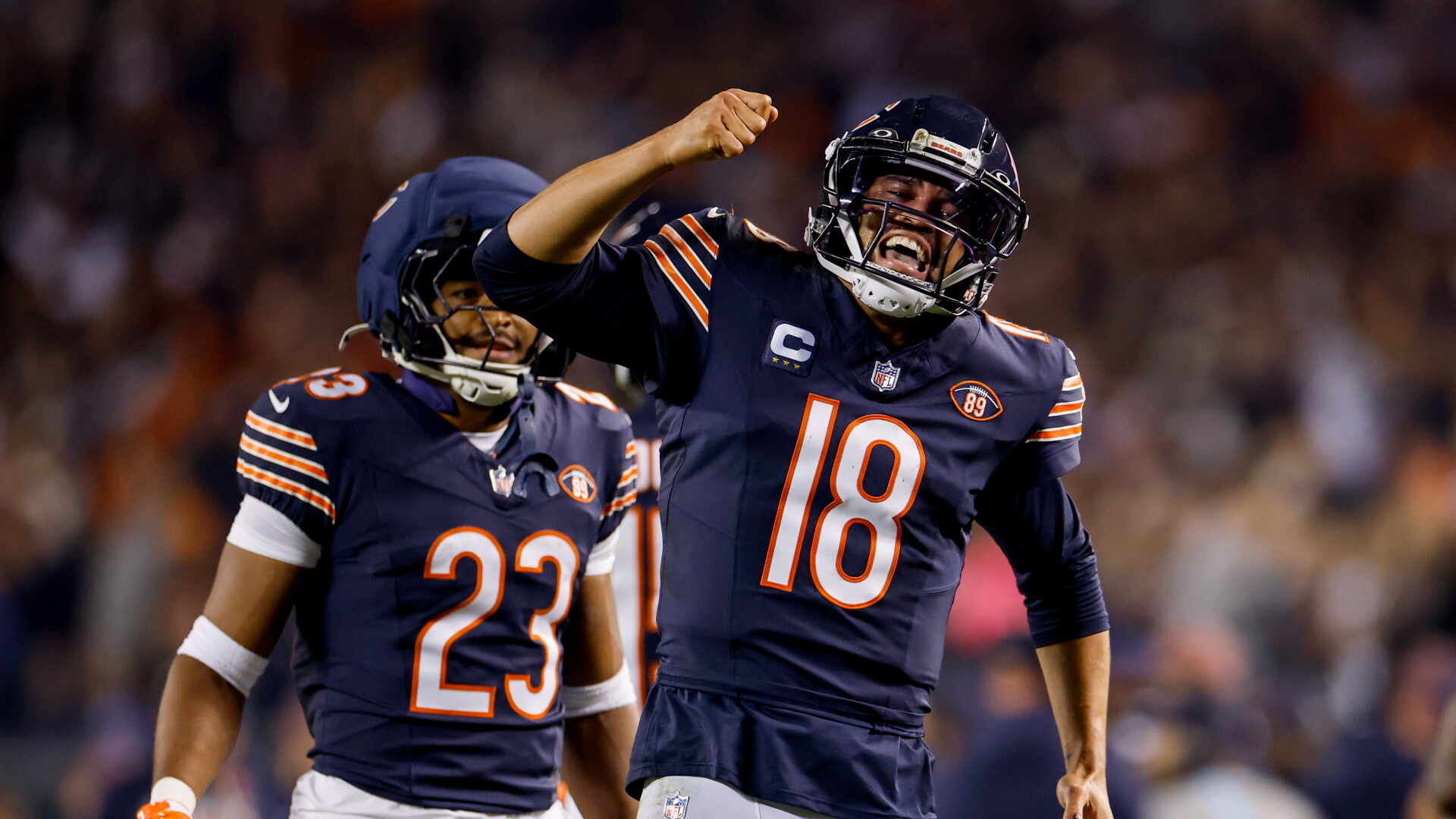 Thursday night football: Bears fend off Patriots 30-24