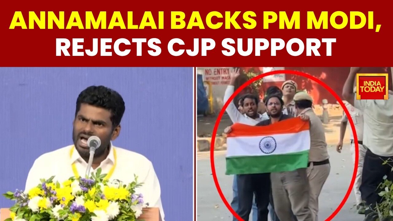 Annamalai backs PM Modi, defends right to protest and slams Delhi crackdown