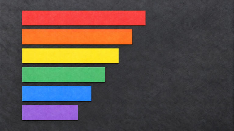 How to make a rainbow craft using paper strips and cotton