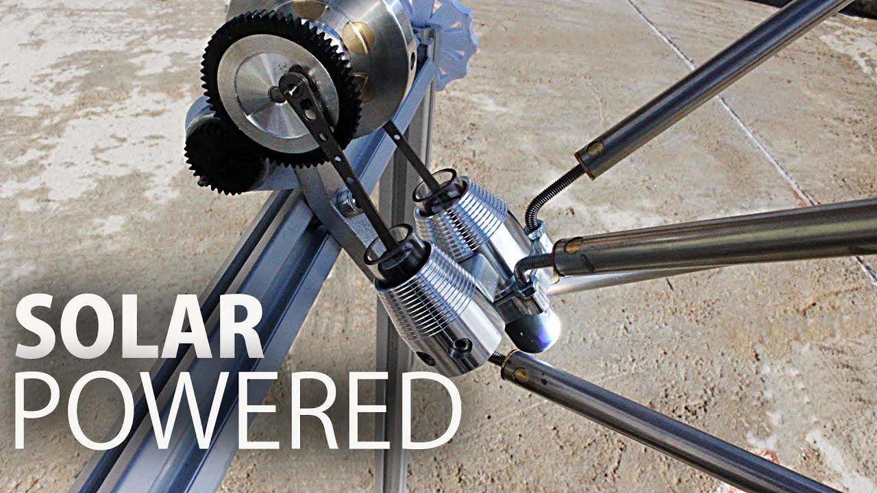 Exploring solar energy through a Stirling engine