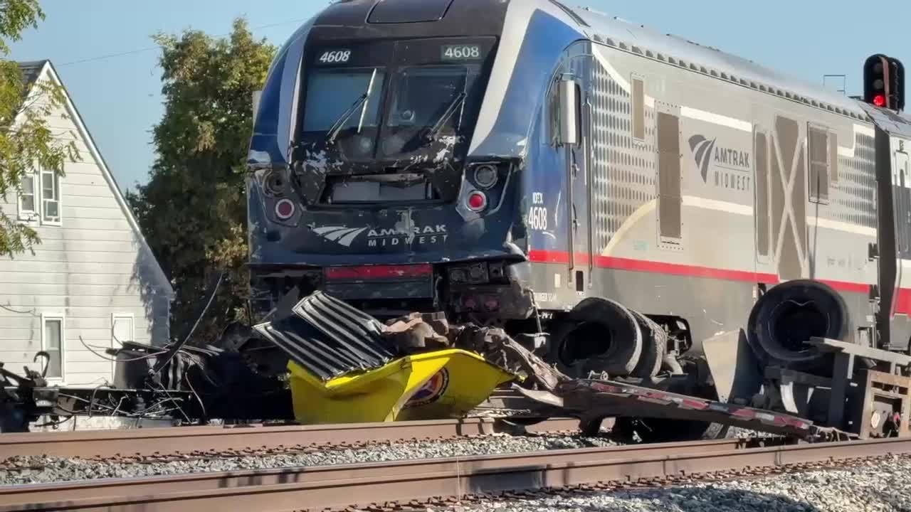 Second train crash in two days sparks railroad crossing safety concerns ...