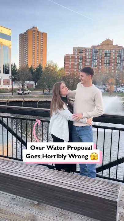 Over water proposal goes horribly wrong