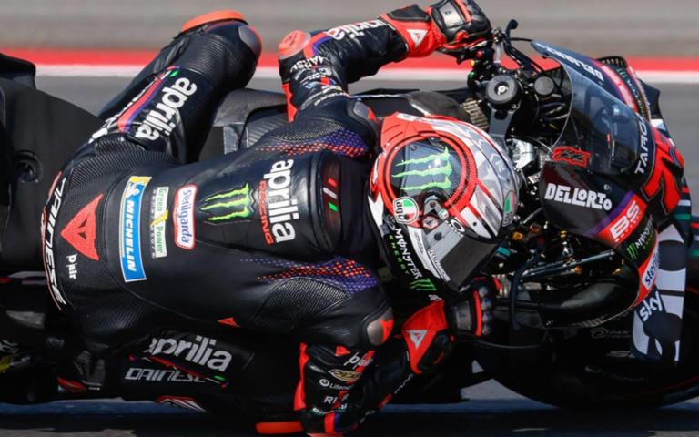 Bezzecchi tops Australian MotoGP practice as a wallaby hops onto track