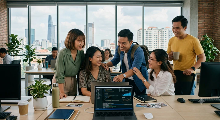 Lương thấp vẫn chẳng muốn nghỉ việc vì đồng nghiệp quá tốt, kiếm đâu ra được!