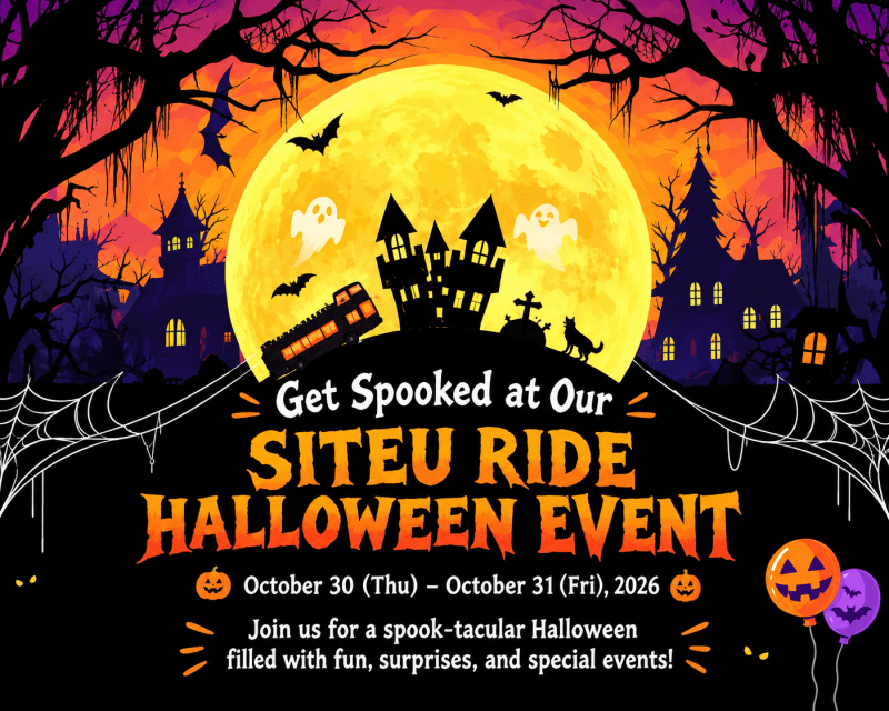 Seoul Halloween night tour: Yellow Balloon double-decker bus event