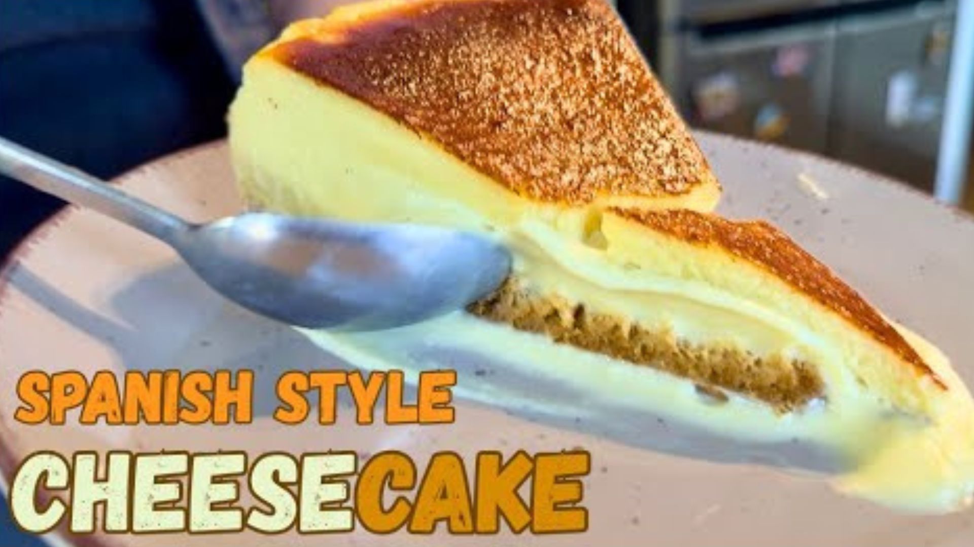 Burnt Basque cheesecake with a rich and creamy texture