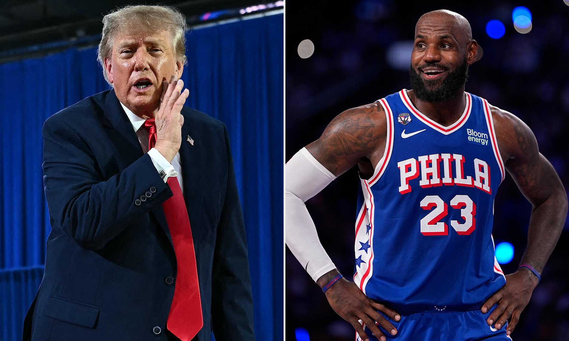 LeBron James trolls Donald Trump after president branded NBA icon a ...