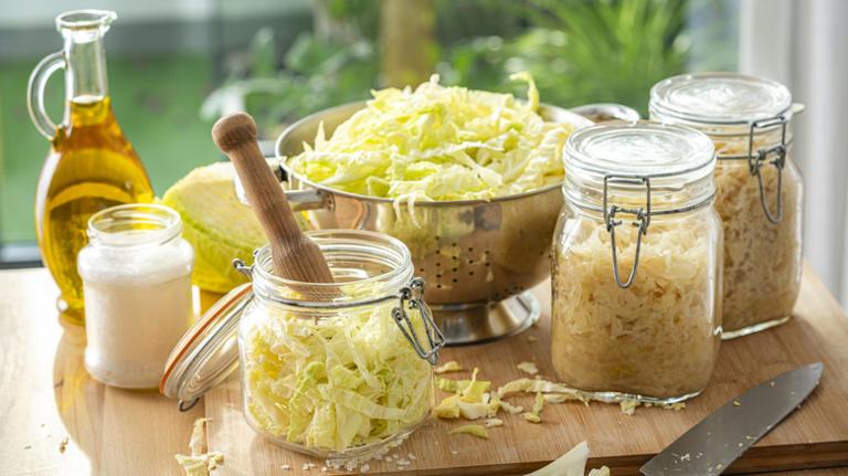 When making sauerkraut at home, take these steps to prevent mold growth