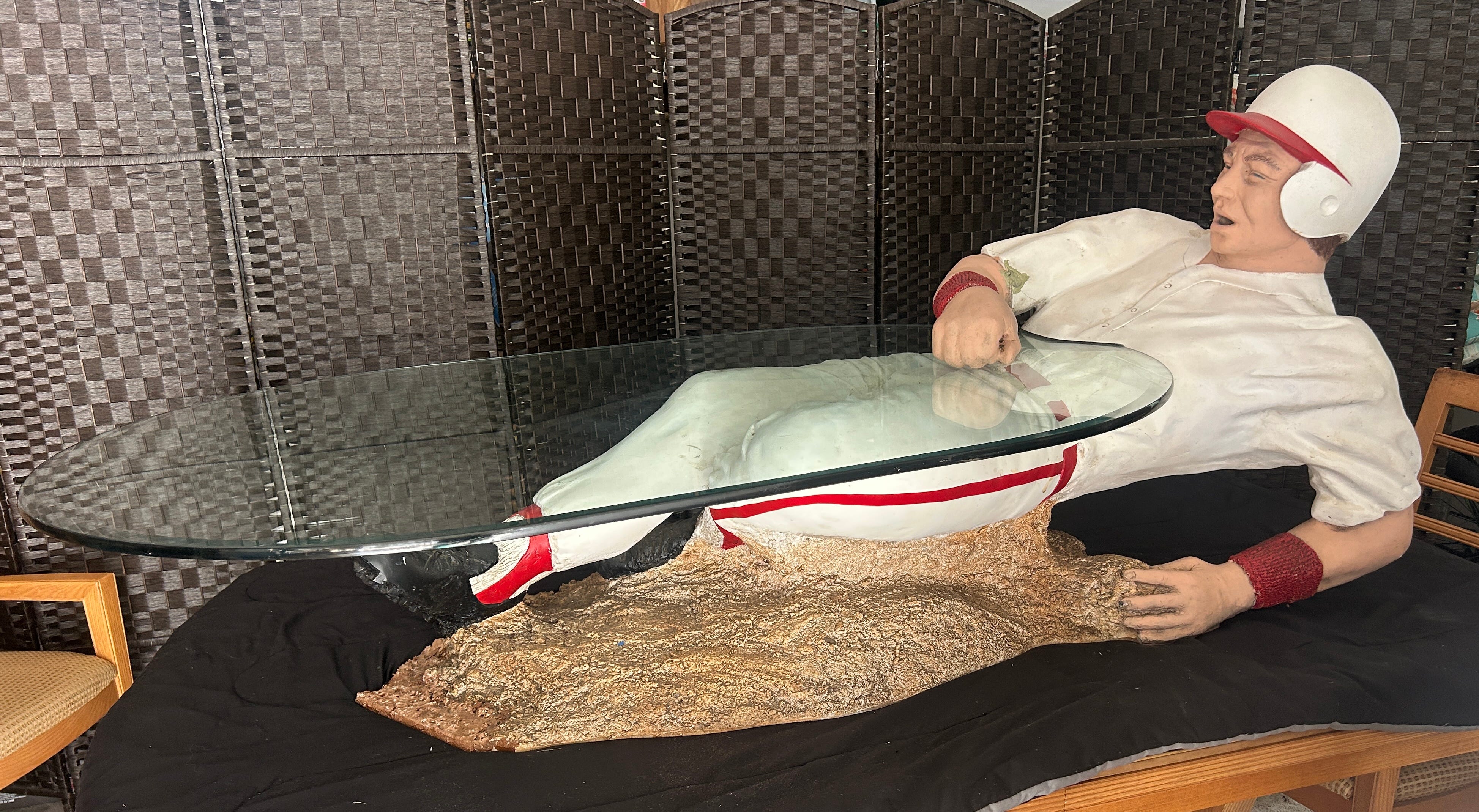 Easily the worst thing I’ve purchased. Viral Pete Rose table finds a home