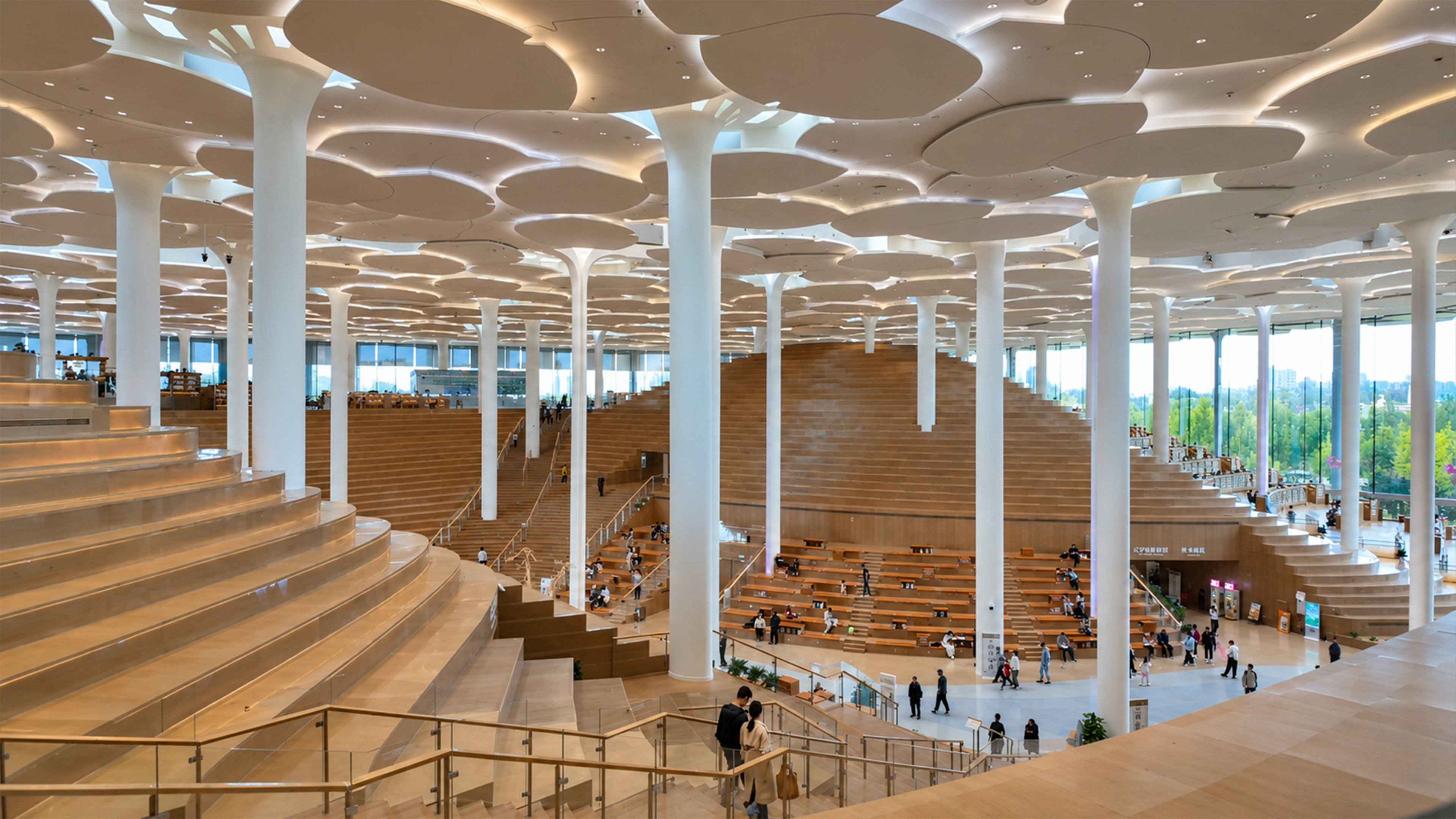 This library in China looks nothing like an ordinary library