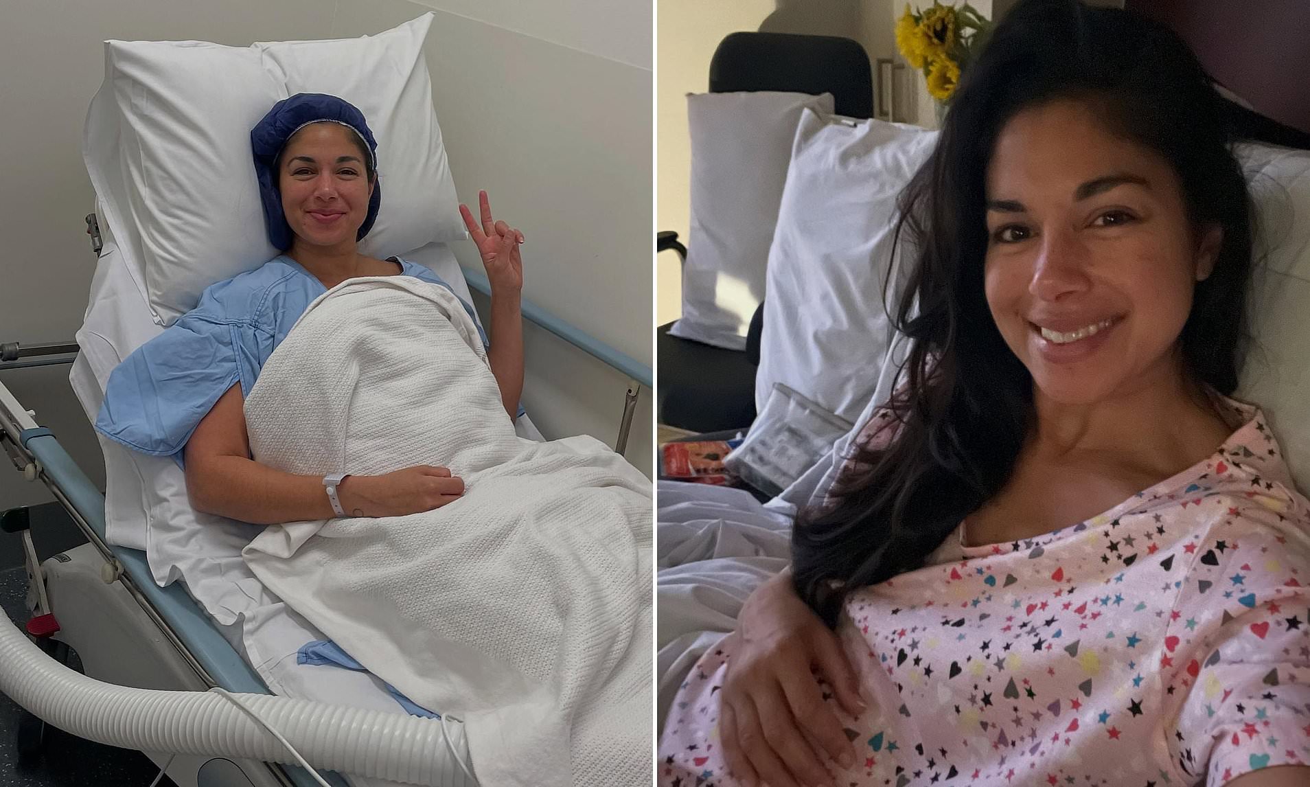 Home and Away star Sarah Roberts is rushed to hospital to undergo surgery