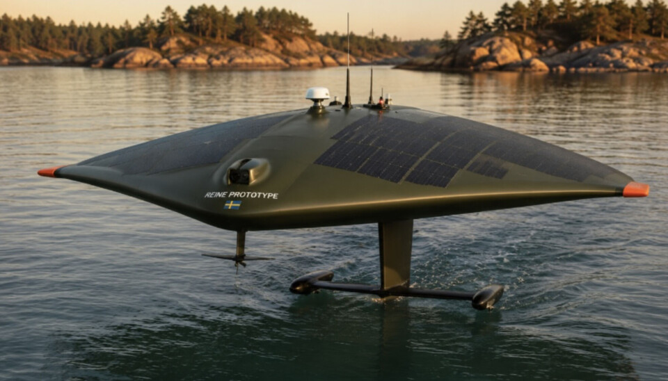 Svenskene utvikler ny drone: Skal fly lavt over havet