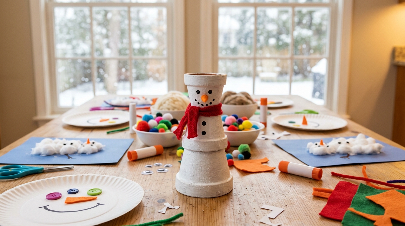 Snowman crafts for kids: 17 cozy ideas that need no snow at all
