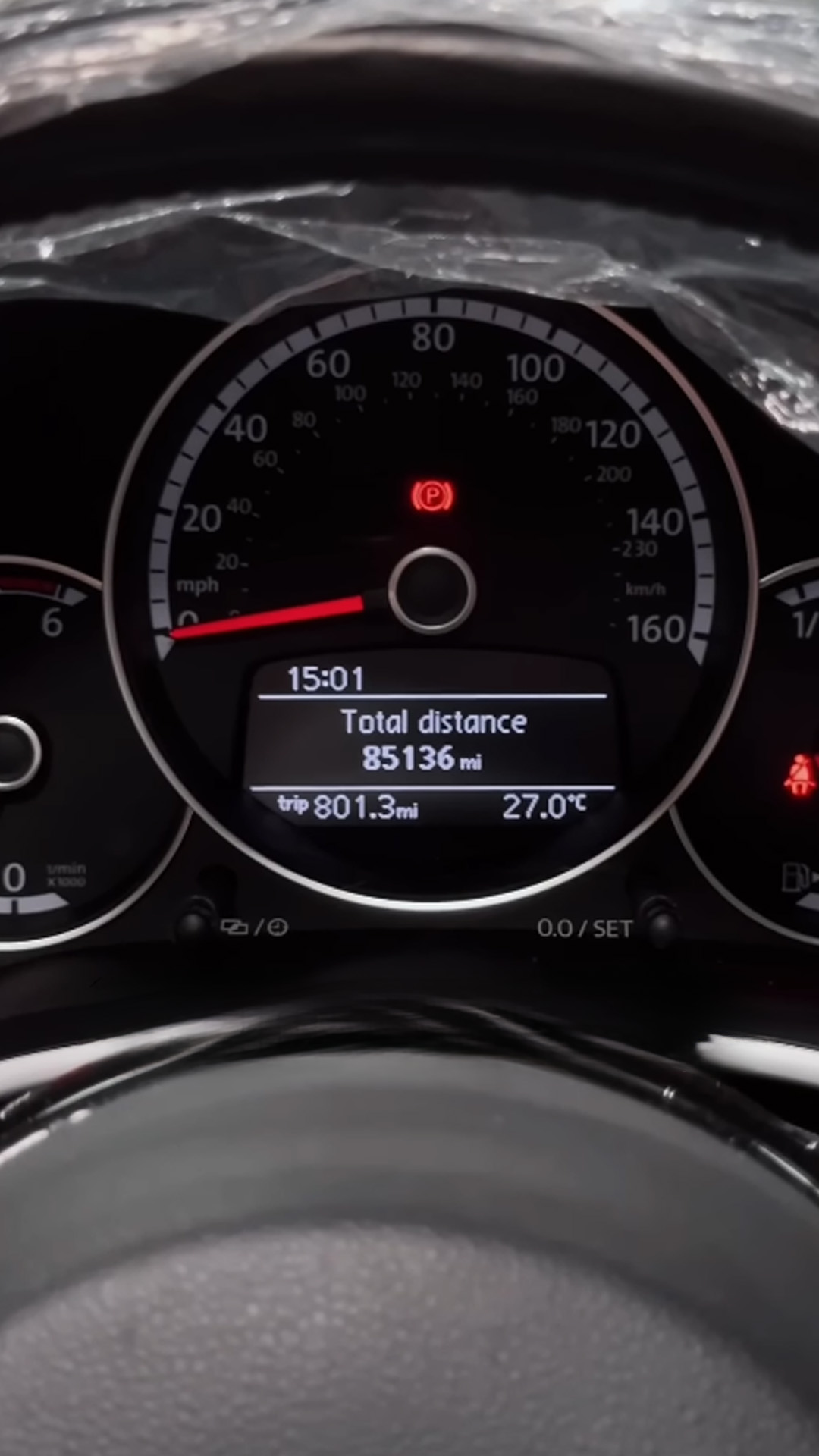 Repairing a faulty oil temperature gauge on VW Beetle