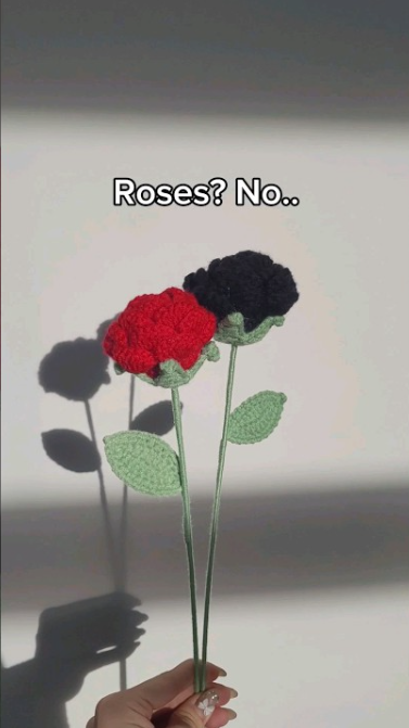 These crochet roses look so real they feel like magic