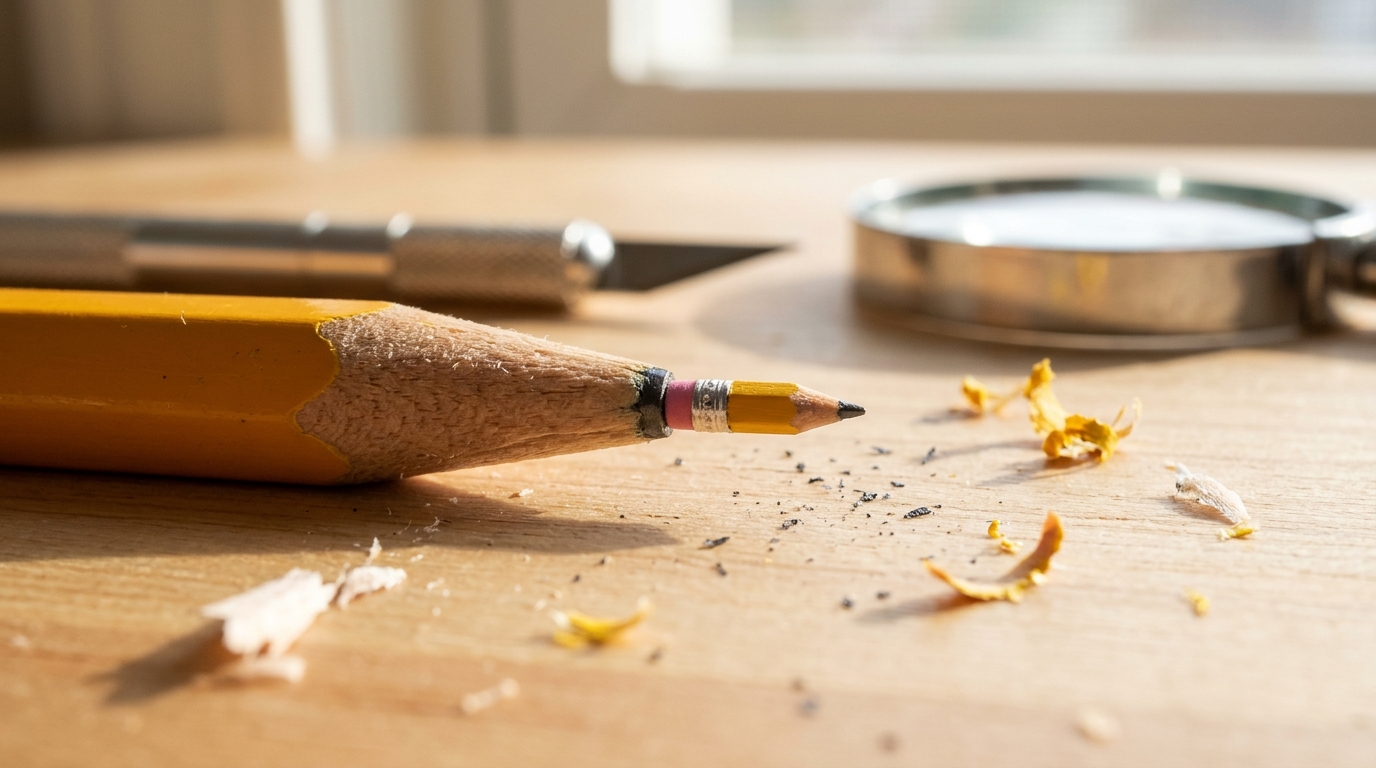Pencil carved from pencil: 15 steps behind the 18 million view micro ...