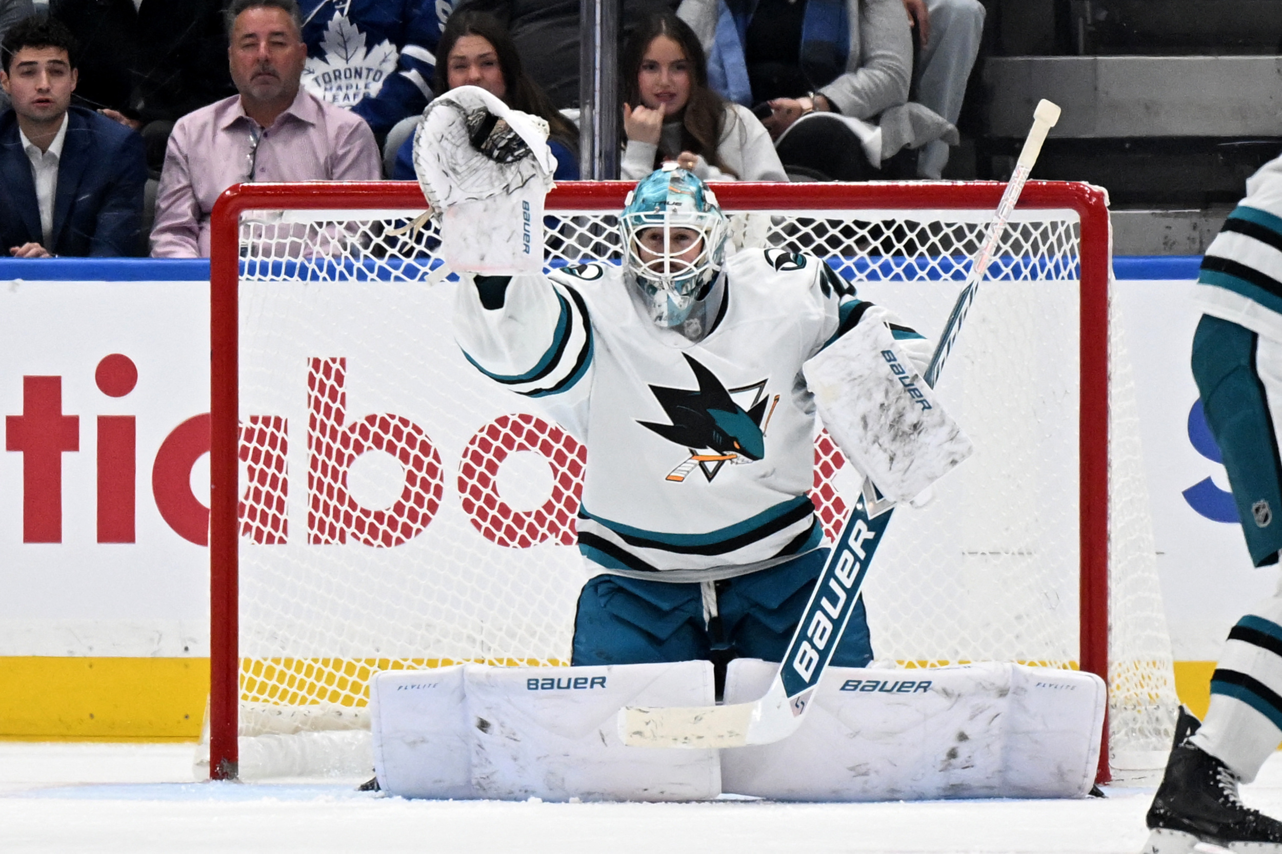 Yaroslav Askarov's early save of the year is huge for Sharks' big picture