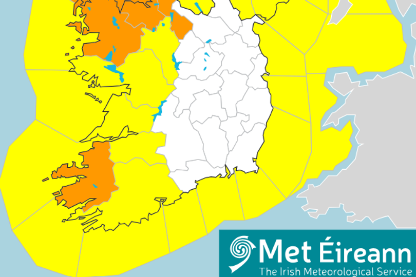 Status Yellow warning for Cork and Orange for Kerry as Storm Boelo looms