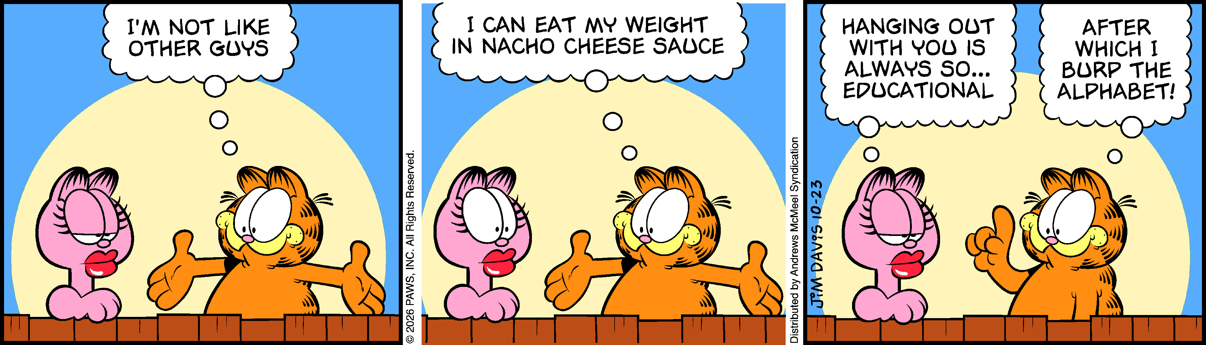 Garfield by Jim Davis