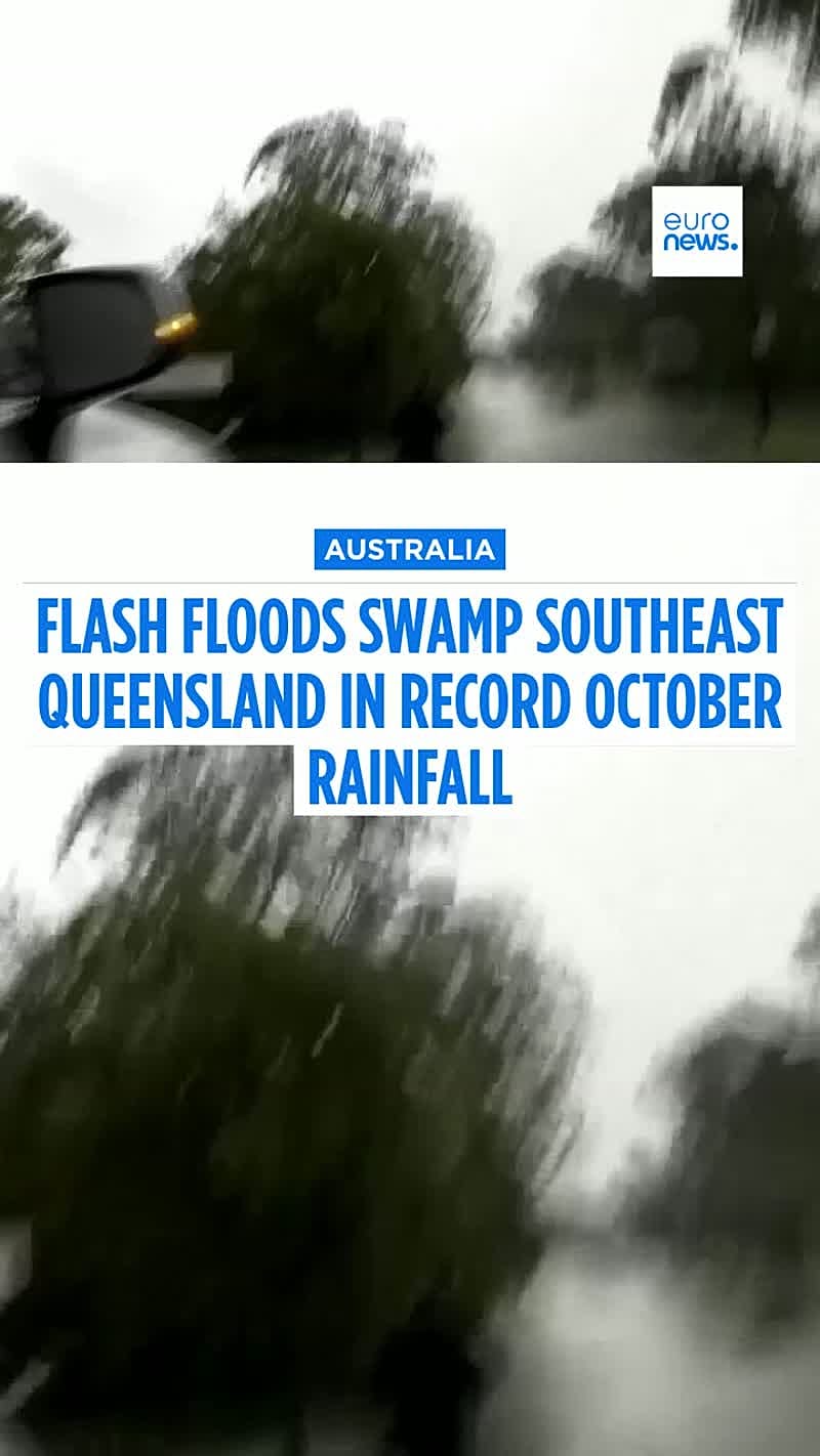 Flash floods swamp southeast Australia as record October rainfall ...