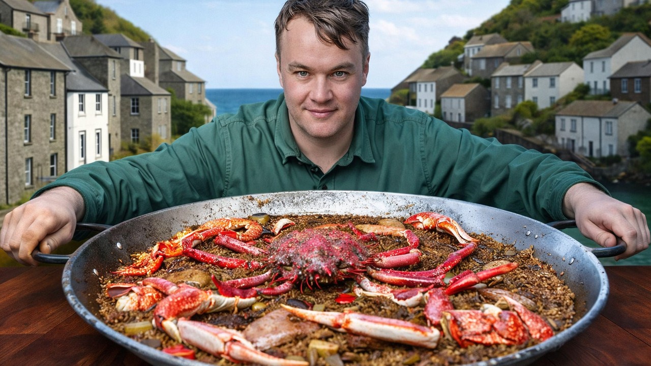 Watch how a chef turns fresh lobster, spider crab and chicken into an ...