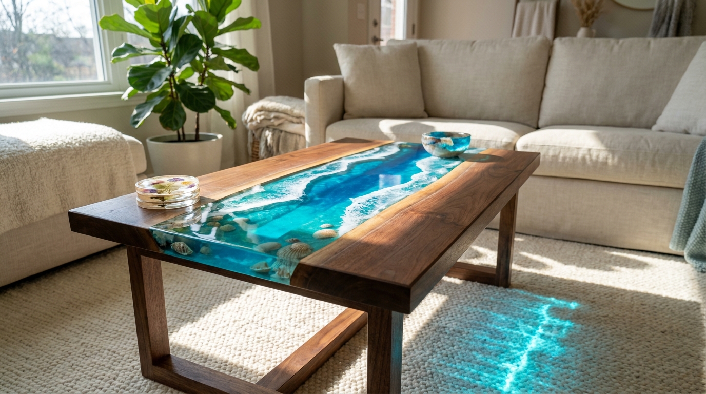 Epoxy resin creations: 14 mesmerizing ideas that look like real magic