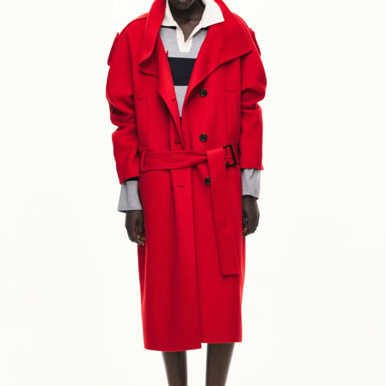 The weather may be dull but your coat needn’t be – 9 colourful styles ...