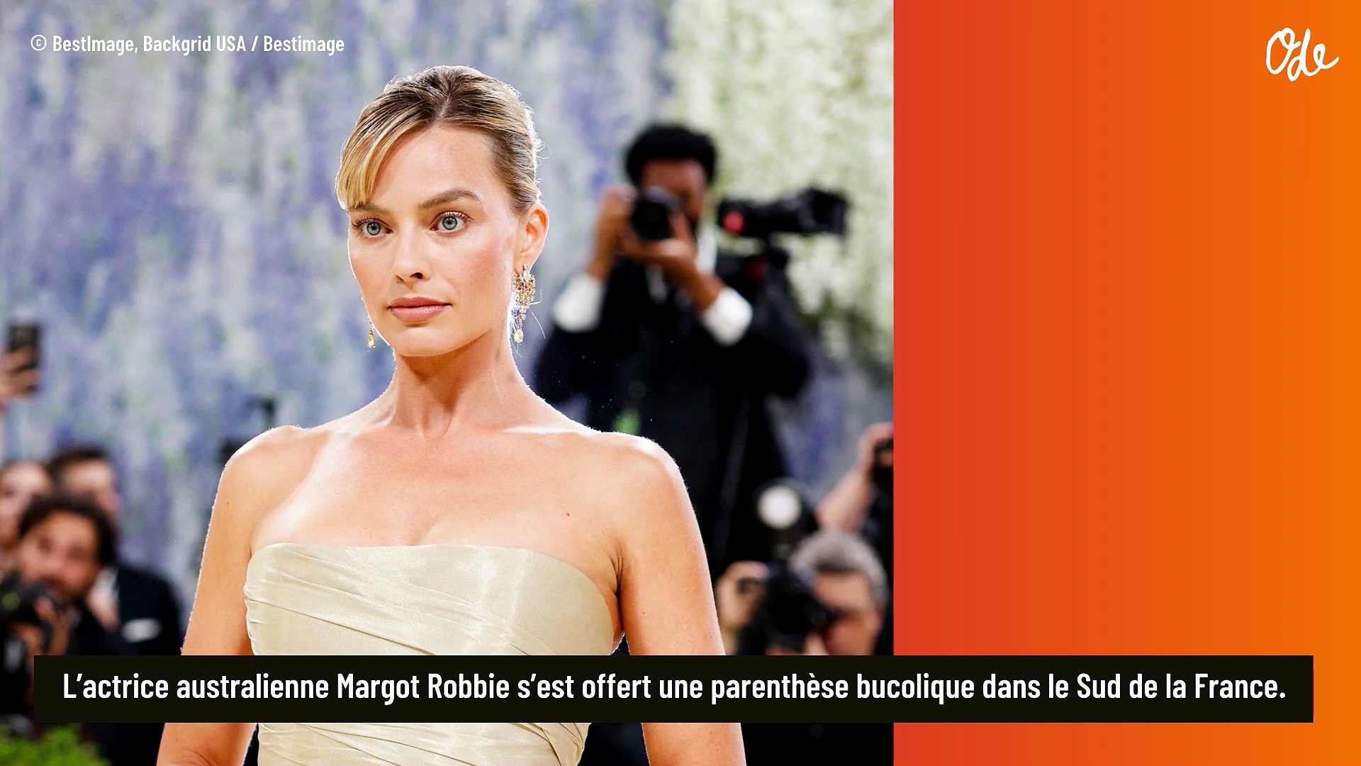 En escale à Pegomas sur la Côte d'Azur, Margot Robbie découvre les ...