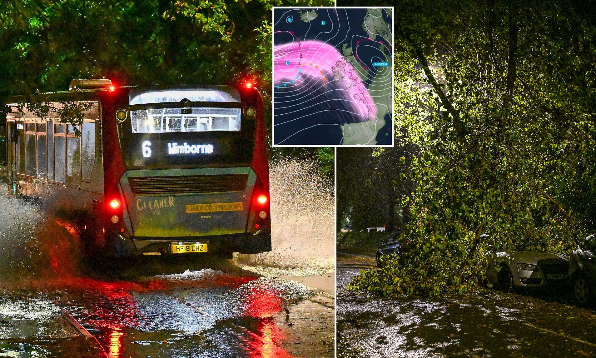 Storm Austen brings 80mph winds: 7,000 homes without power, schools ...