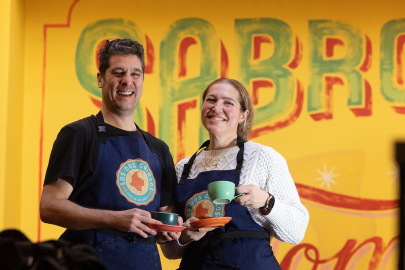 Colombian adventures inspires couple's new street food cafe