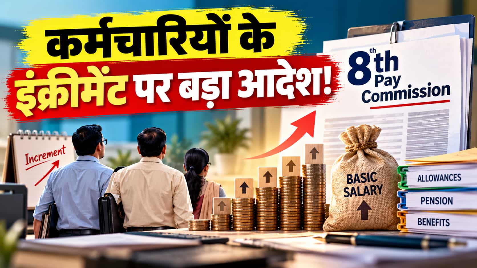 8th Pay Commission से ठीक पहले इंक्रीमेंट पर आया बड़ा आदेश, बेसिक सैलरी ...