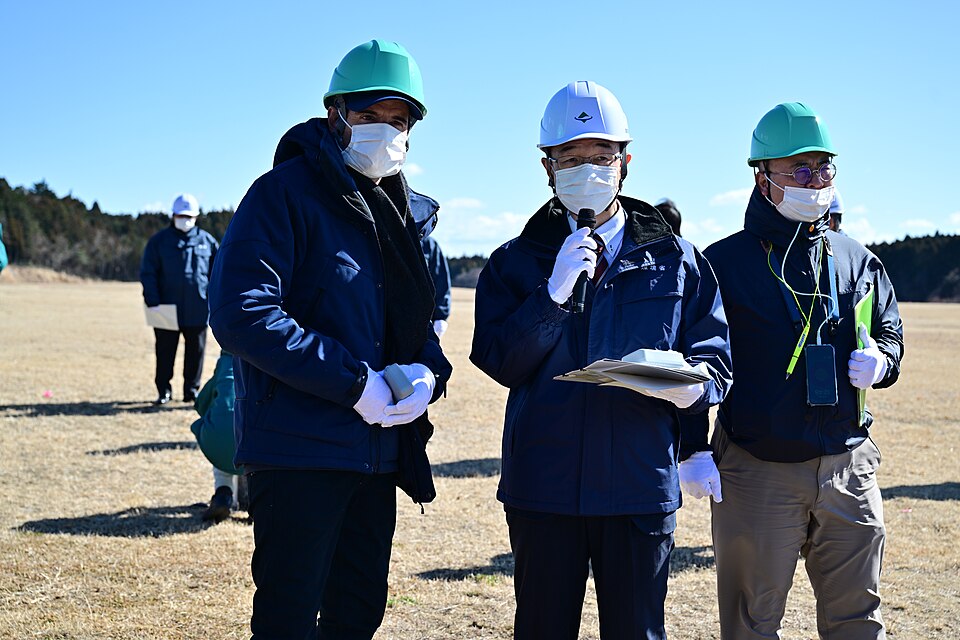 In 2025, Japan’s environment ministry showcased Fukushima cleanup soil ...