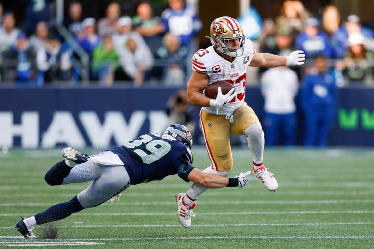 Christian McCaffrey's dad's behavior after his touchdown catches attention