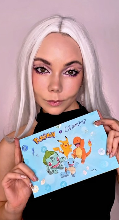 Pokémon-inspired makeup gets another colorful transformation