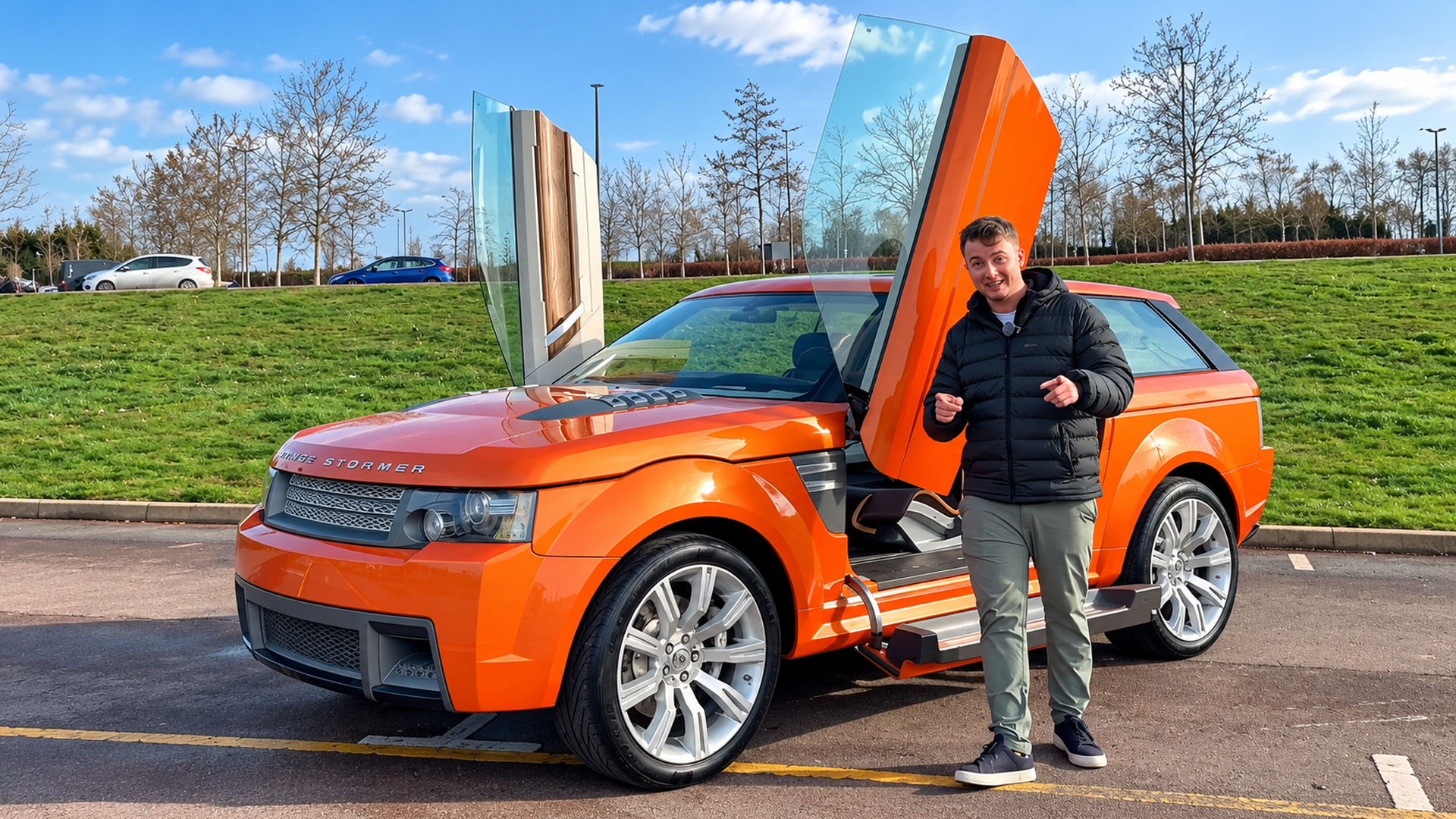 What makes the Range Stormer concept worth €1.5 million?