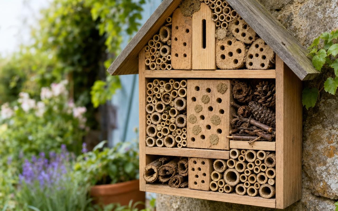 Hôtel à insectes : pourquoi le grand nettoyage de printemps est la pire ...