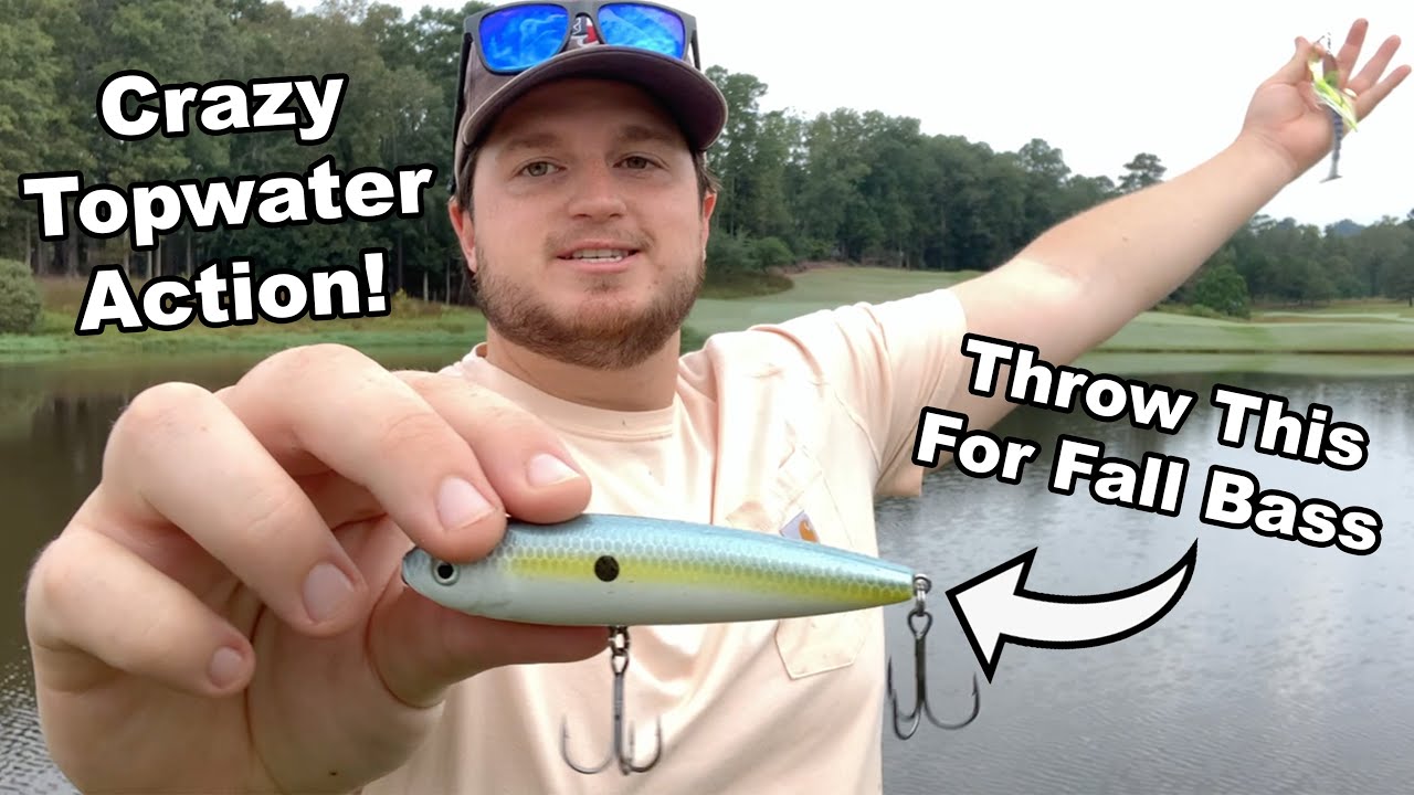 Fall topwater bass fishing gets wild and another combo takes a hit