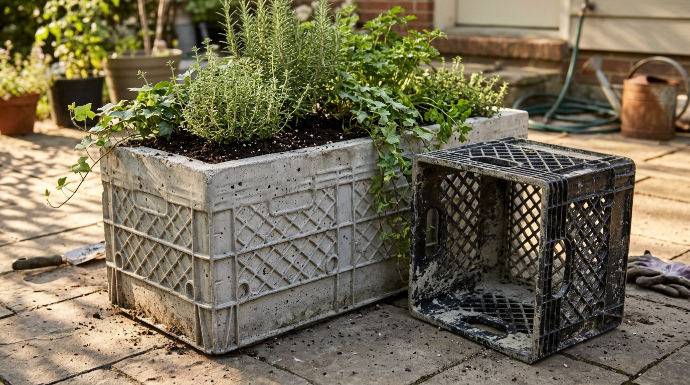 Cement crafts: 12 stunning ideas that turn cheap cups and crates into ...