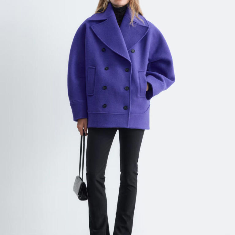 The weather may be dull but your coat needn’t be – 9 colourful styles ...