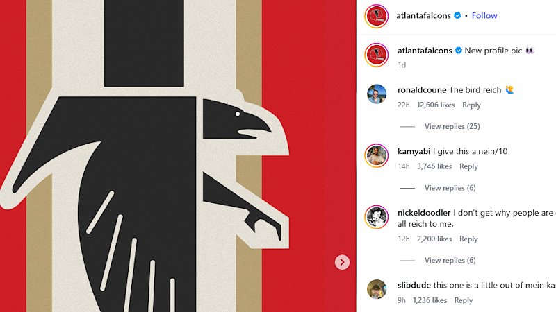 NFL team mocked for logo redesign’s resemblance to Nazi Germany