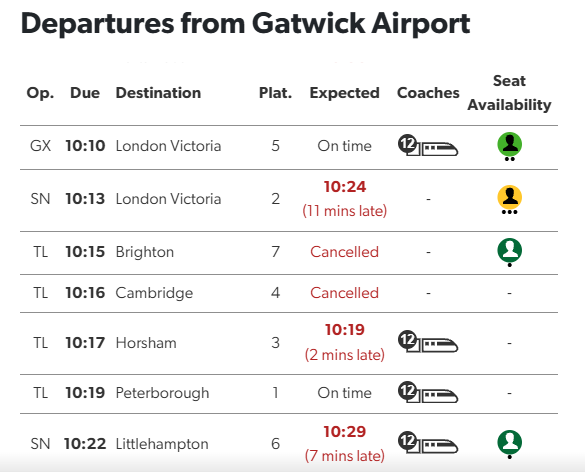 Fallen trees bring chaos to London commuter belt trains amid storm