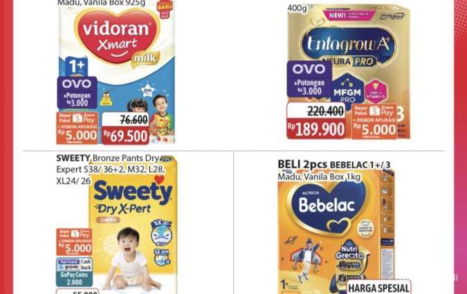 Katalog promo JSM Alfamidi periode 23-25 Oktober 2026, susu anak beli 2 ...