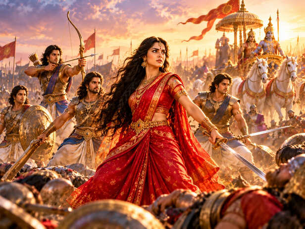 Why didn't Draupadi fight in the Mahabharata war?