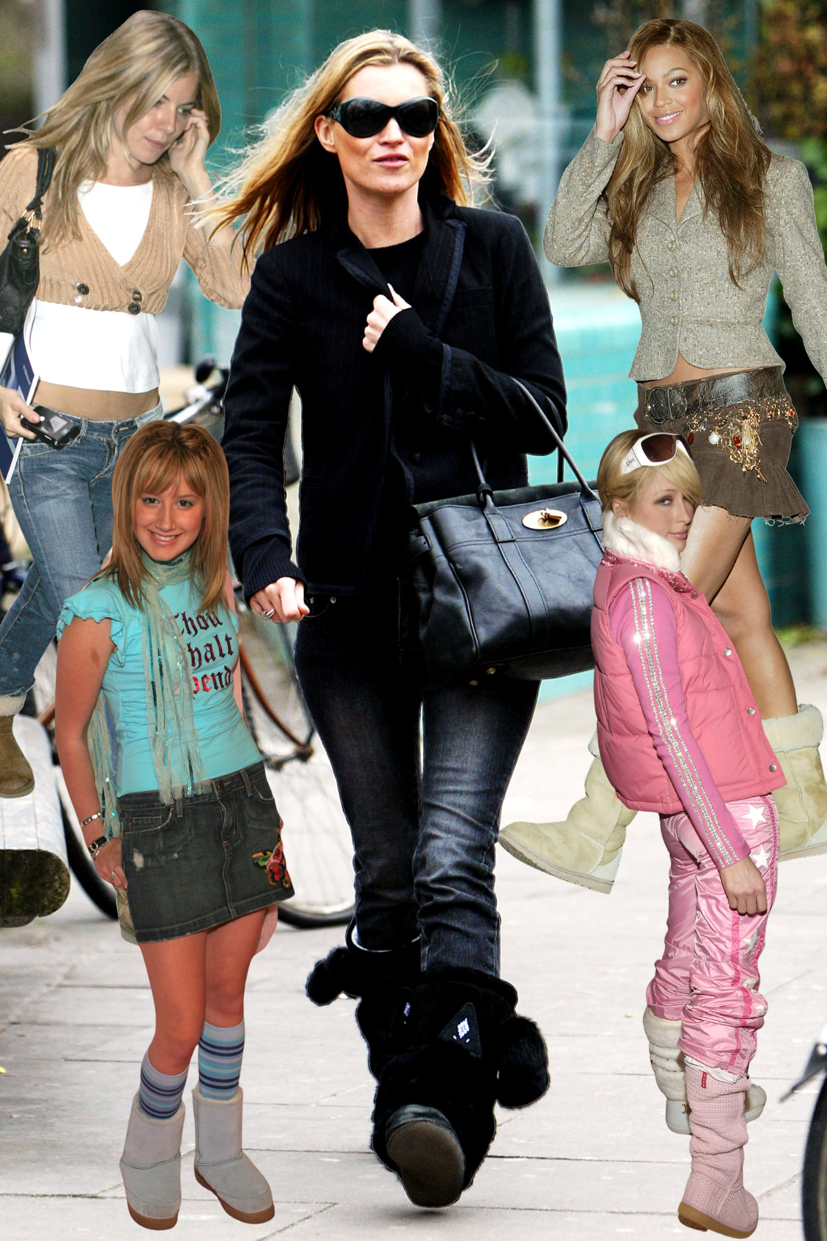 Fashion people are wearing jeans, skirts and trackies with this dated ...