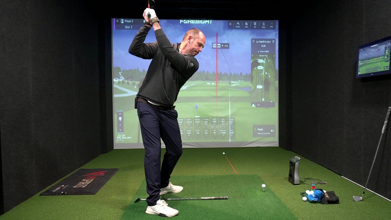 Load the trail foot: A simple drill for a better golf backswing