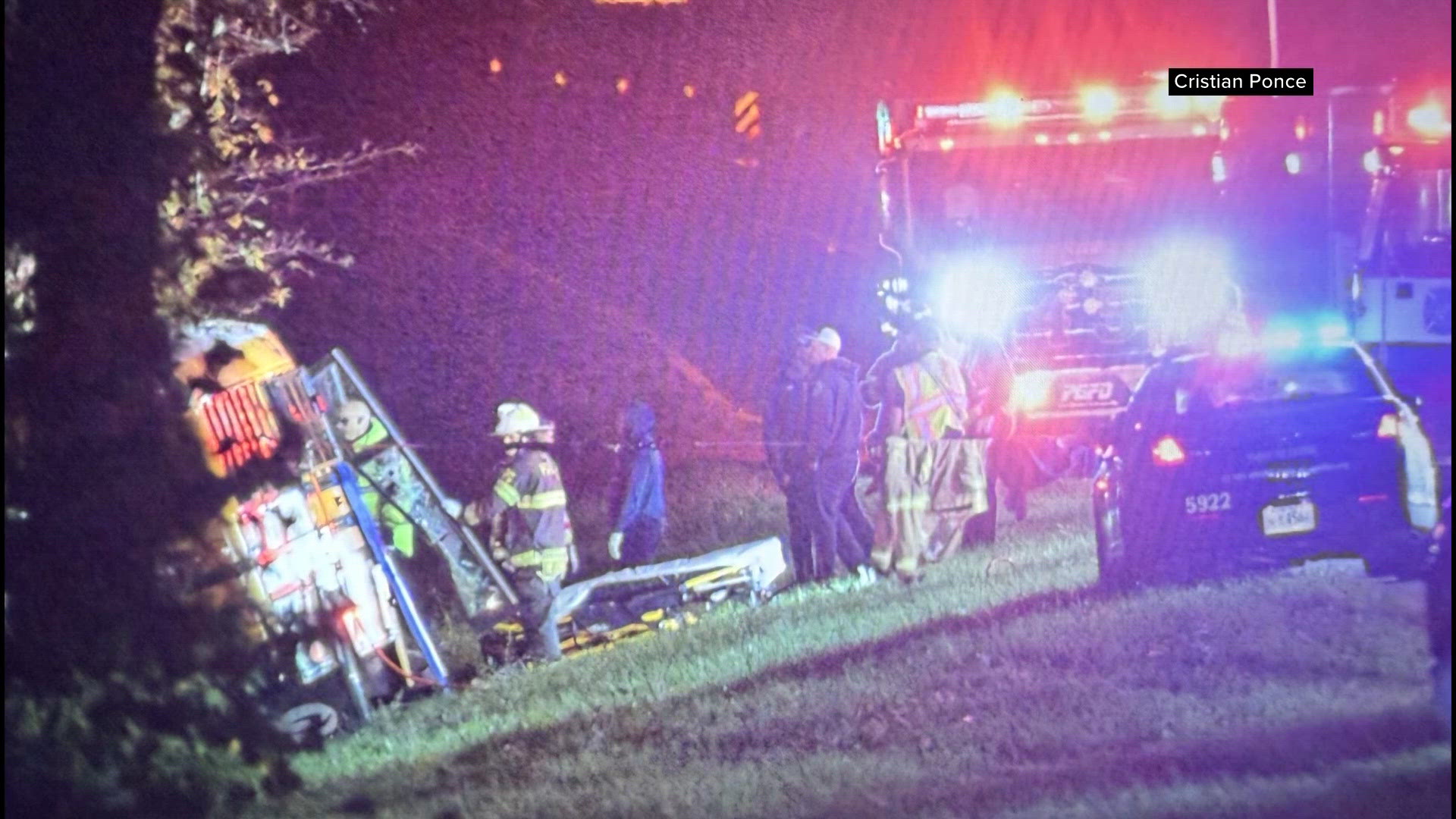 Bus driver dead after striking a tree in Prince George's County