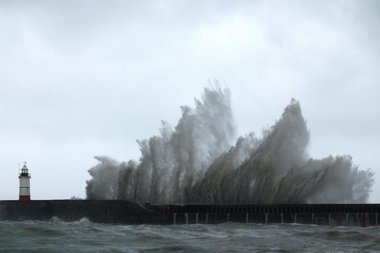 Storm Austen live: Thousands without power as winds reaches 111mph
