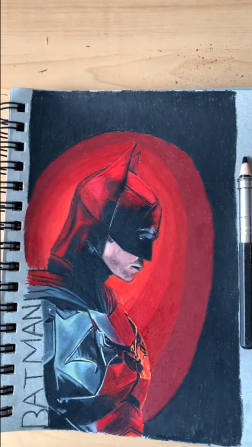 Batman fan art inspired by the Dark Knight